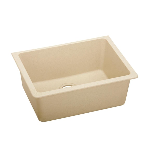 Quartz Classic 25 X 18-1/2 X 9-1/2 Single Bowl Undermount Sink Sand